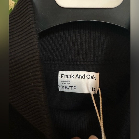 NWT Frank and Oak Compact Mockneck Sweater - Picture 6 of 10